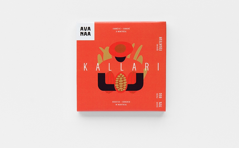 巧克力與插畫包裝設(shè)計細(xì)節(jié)體現(xiàn)了品牌對產(chǎn)品的態(tài)度