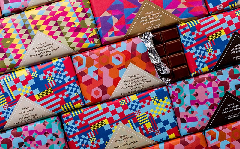 杭州夾心巧克力包裝設計,食品包裝設計,巧克力插畫包裝設計公司