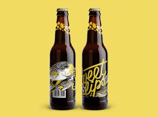 啤酒包裝設(shè)計，石特包裝設(shè)計充滿動感的啤酒包裝設(shè)計