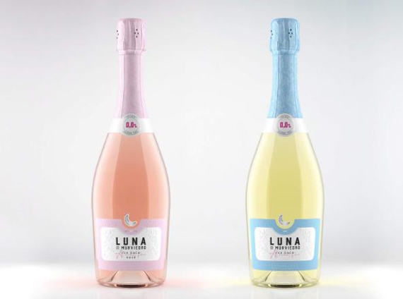 葡萄酒包裝設計,使用了清新溫和的顏色，使包裝整體呈現出溫柔時尚的品質