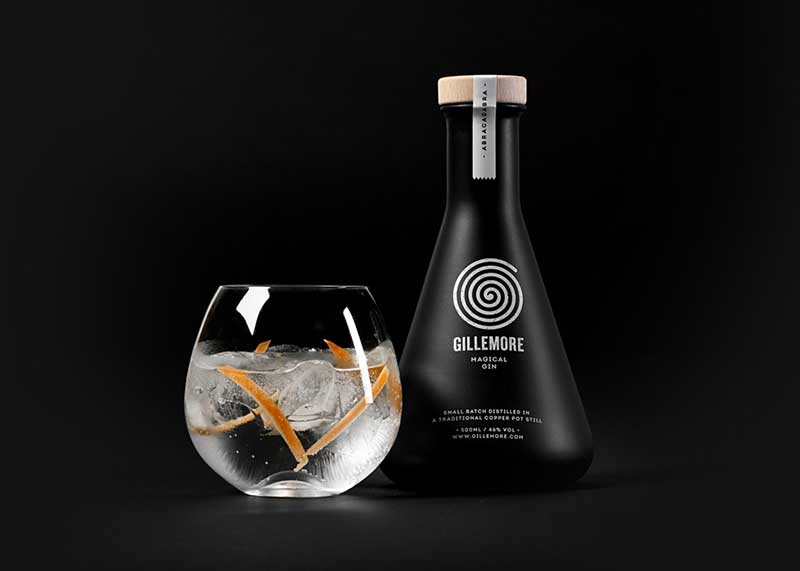 神奇松子酒瓶型包裝設計，全新視覺體驗