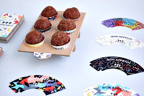 春季野餐食品椰子球巧克力包裝設計-石特設計，杭州包裝設計專家