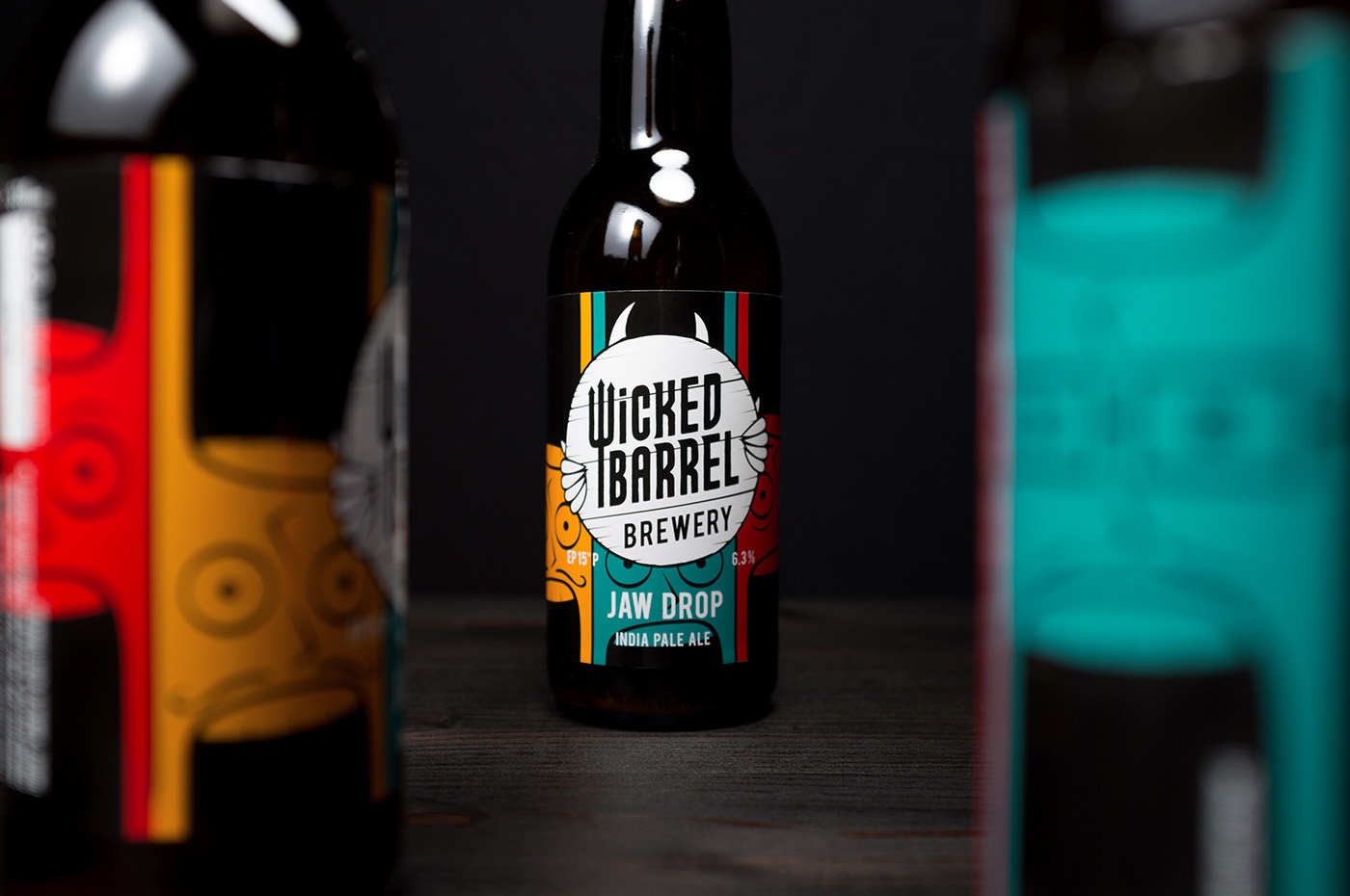 邪惡的啤酒包裝設計，喝了會掉下巴哦