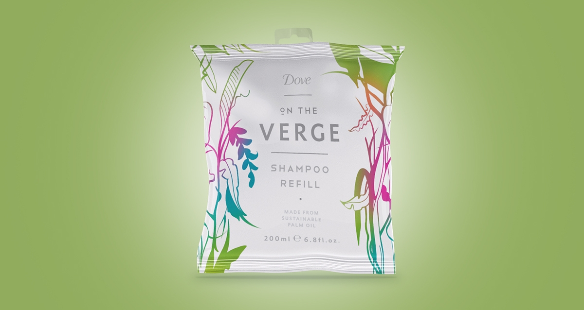 森林世界-多芬-在邊緣化妝品包裝設(shè)計