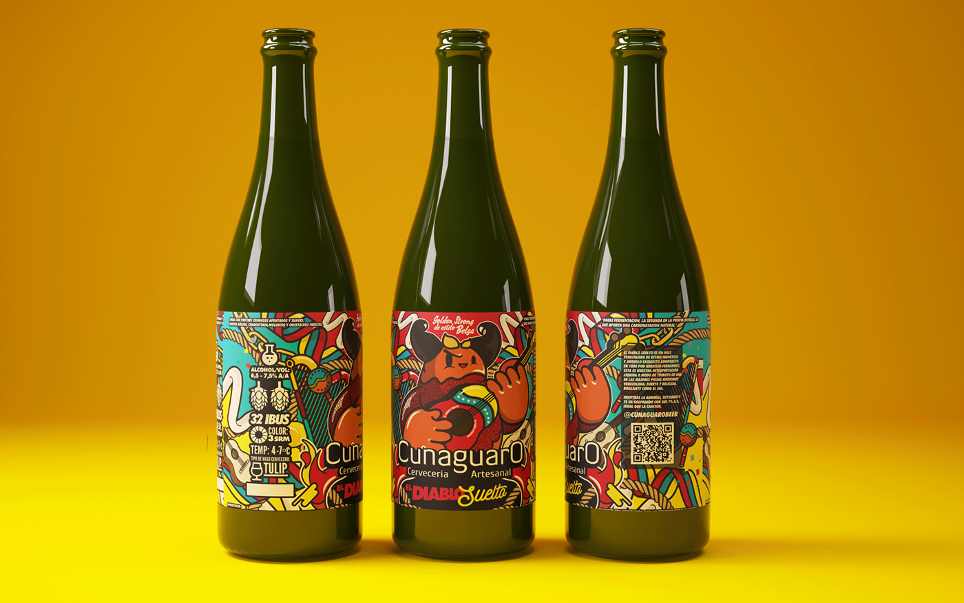 神秘主義，追求味覺, 靈魂和心的快感的啤酒包裝設計