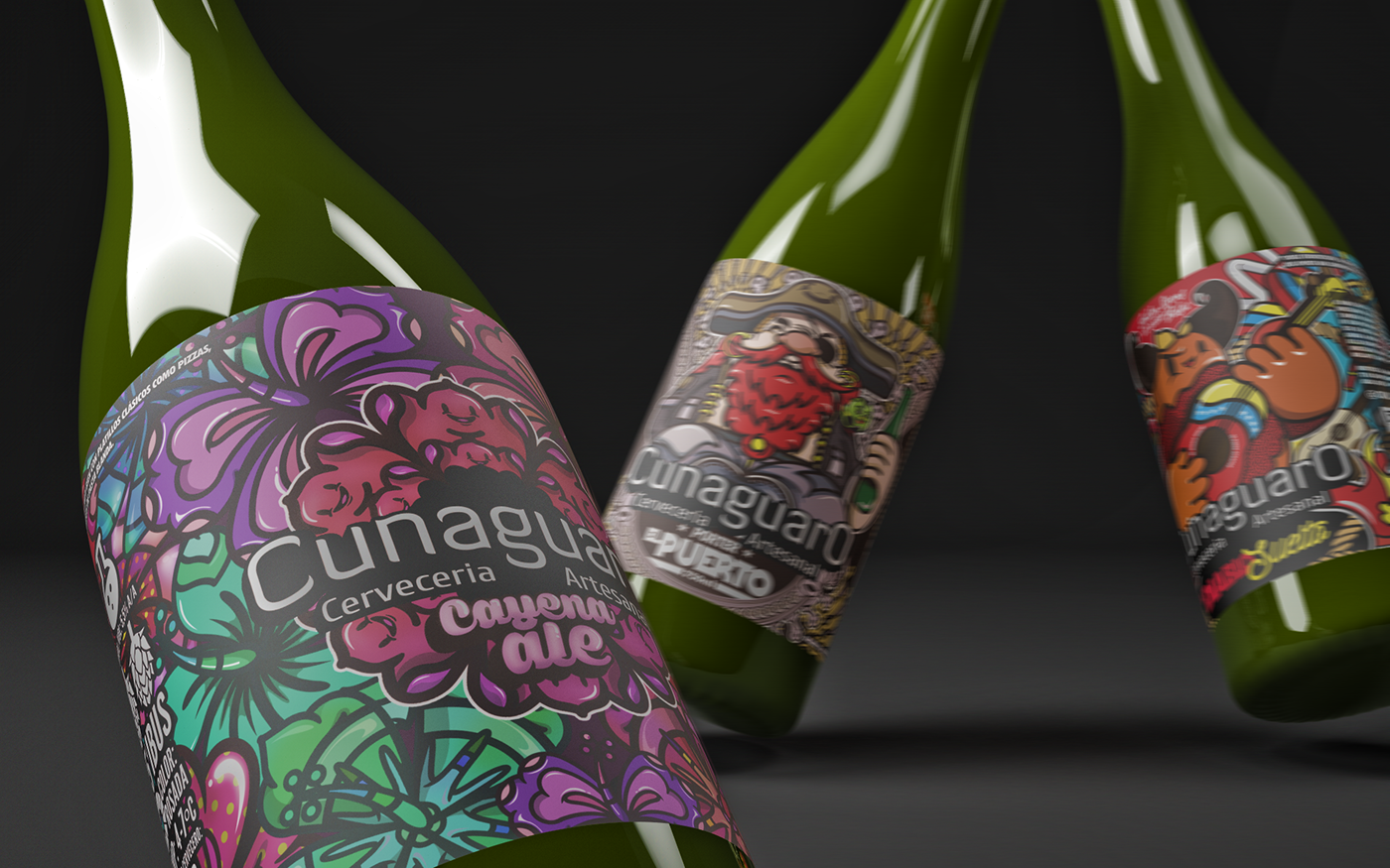 神秘主義，追求味覺, 靈魂和心的快感的啤酒包裝設計