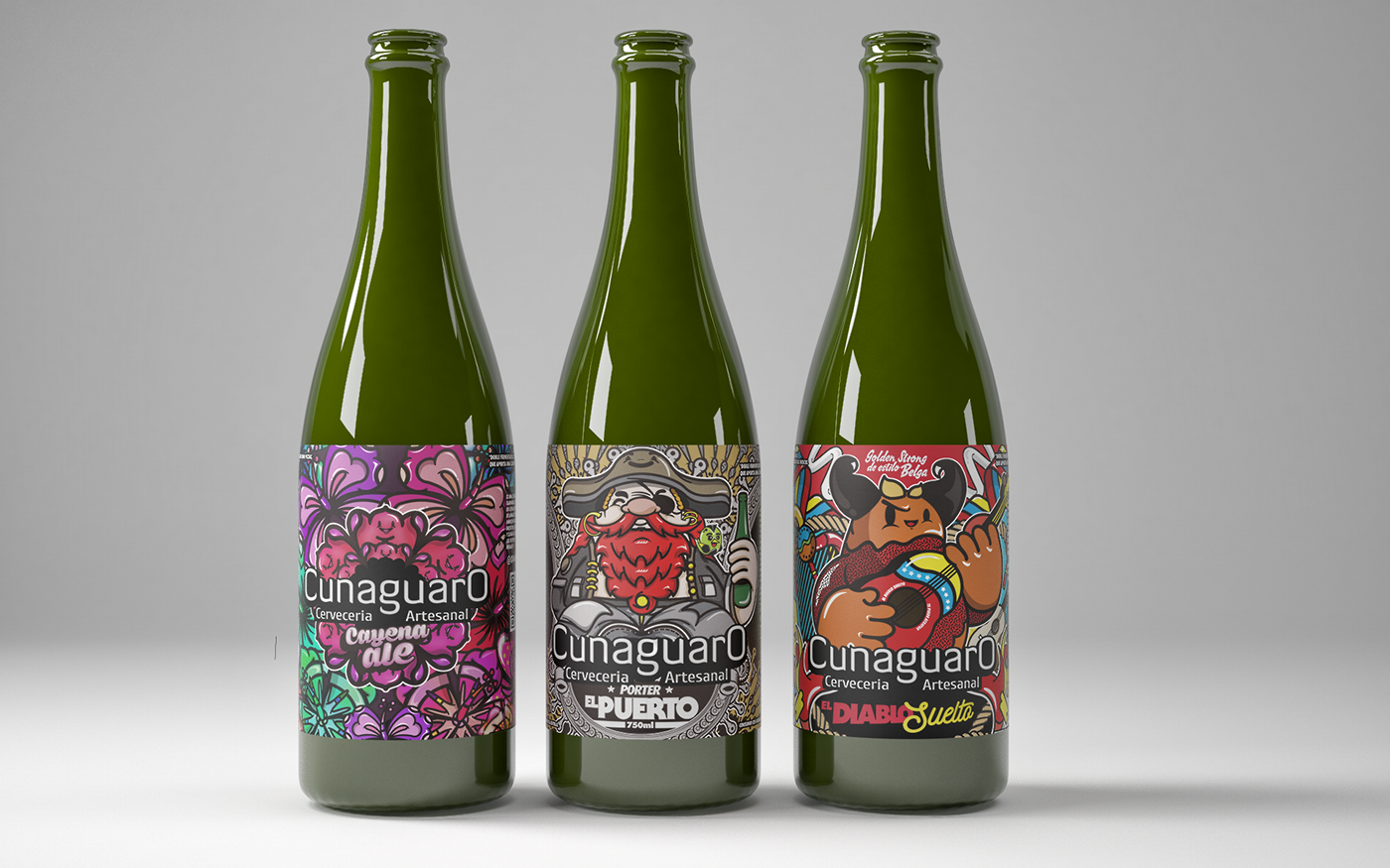 神秘主義，追求味覺, 靈魂和心的快感的啤酒包裝設計