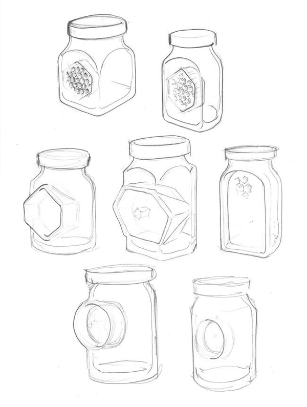 見(jiàn)過(guò)喝蜂蜜的，見(jiàn)過(guò)舉著蜂巢喝蜂蜜的嗎？｜奇特蜂蜜包裝設(shè)計(jì)