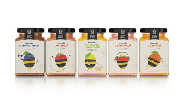 可愛到飛起的小水果？俏皮蜂蜜漿果包裝設(shè)計