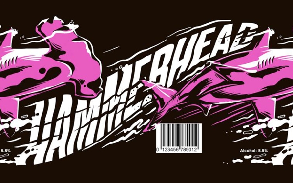 大魚也瘋狂？充滿動感的啤酒包裝設(shè)計