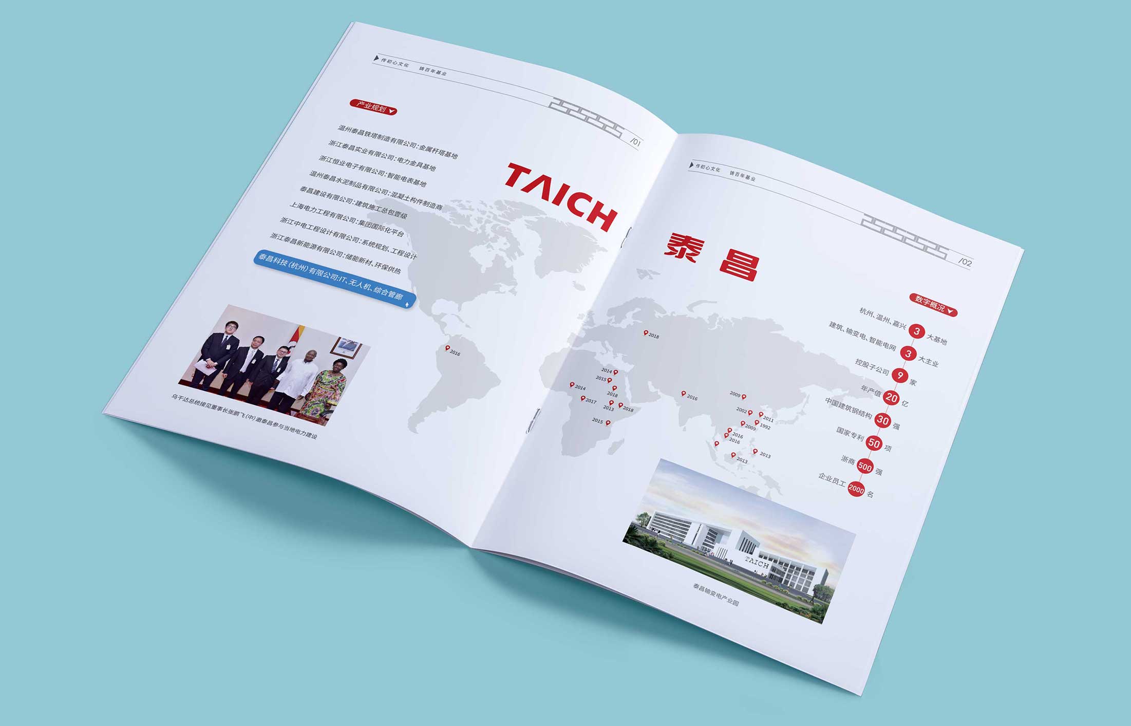 多本宣傳畫冊設計